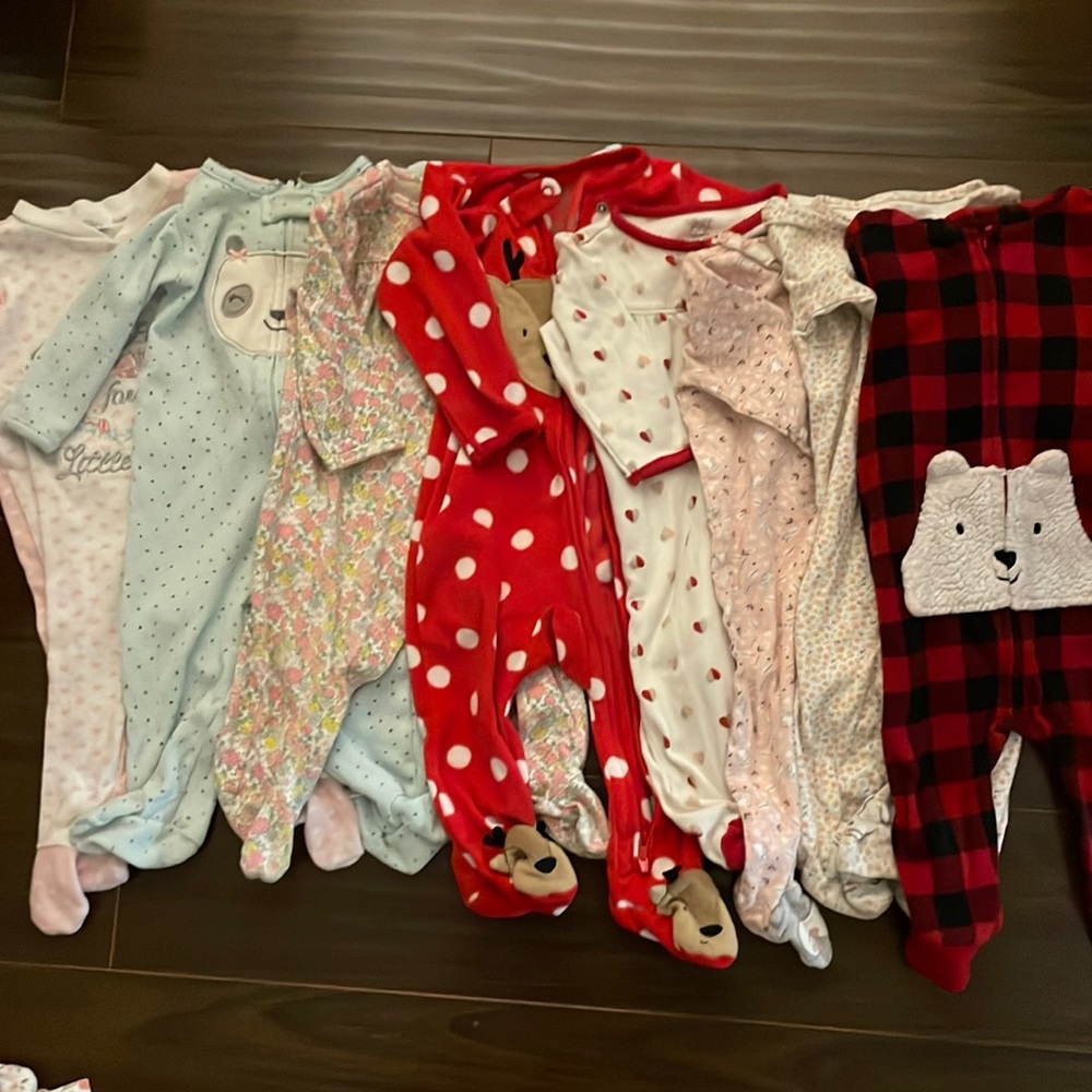 Baby Girl Pajama Bundle